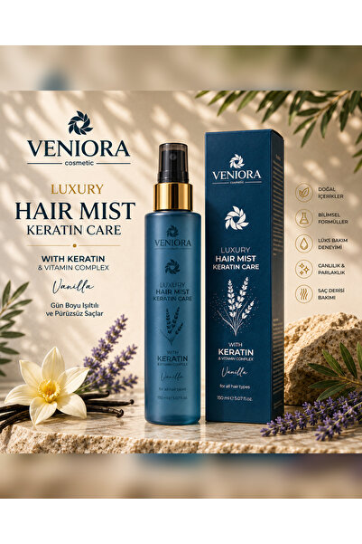 Veniora Keratinli Saç Bakım Spreyi Hair Mist Durulanmayan Vitamin Kompleksli ...
