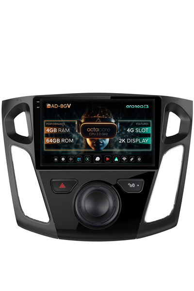 AutoDrop Navigație Android Ford Focus 3 (2011-2019), 9,5 inch, 4GB RAM