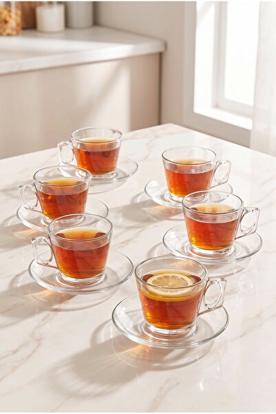 Paşabahçe 6'lı Konik Çay Fincanı 195 cc