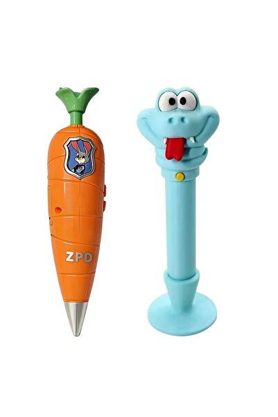 Choice3 2PC ﻿ Disney Zootopia 2 Trendy Judy Carrot pen 2-in-1 Voice Recorder ...