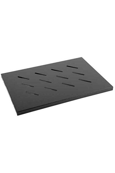 Lanberg Tava fixa pentru cabinet rack AK-1001-B, 1U, 19 inch, neagra