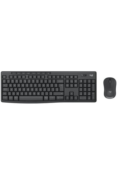 logitech Tastatură și mouse, Logitech, QWERTY, Gri