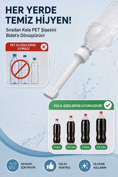 RELATOS SİYAH RENK Taşınabilir Tuvalet Duşu Taharet Musluğu Portatif Bidet 1 ...