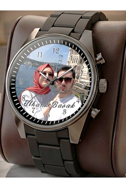 Bika Time BAY Sevgiliye Doğum Günü Hediyesi  Resimli  Baskılı Kişiye Özel Saa...