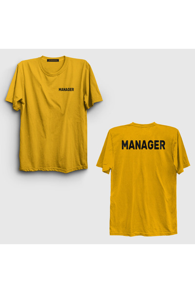 Presmono Unisex žuti ruksak za izvršnog menadžera Štampano T-shirt 545981tt