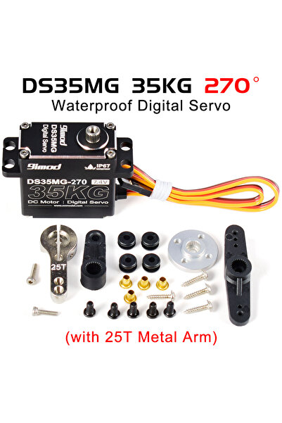 Choice 35kg 270 9imod DS35MG 35kg Waterpoof Servo Full Metal for 1:8 1:10 RC ...