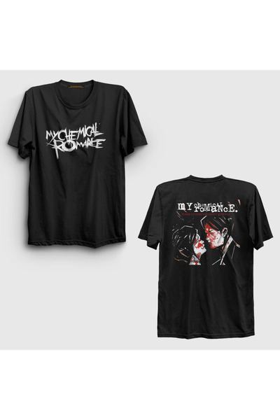 Presmono Unisex crni ruksak Revenge V2 My Chemical Romance Štampano T-shirt 5...