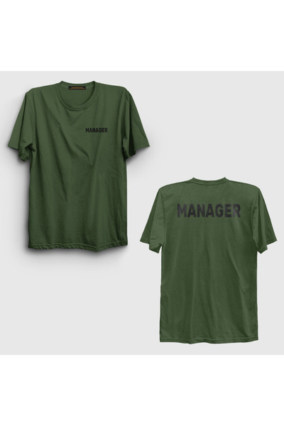 Presmono Unisex kaki ruksak za direktora i menadžera Štampano T-shirt 545981tt