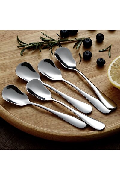 Choice Silver Stainless Steel Dessert Spoon, Ice Cream Spoon, Yogurt Spoon, C...
