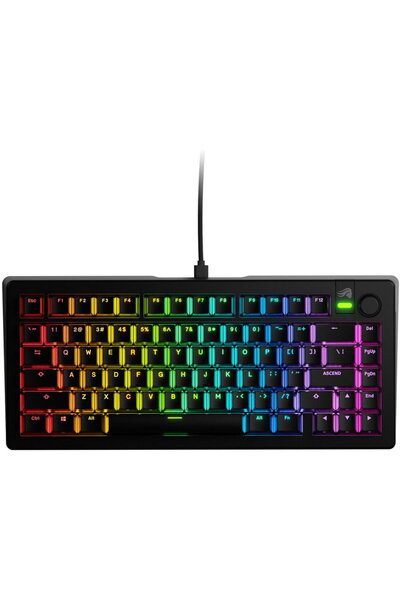 Glorious Tastatură mecanică GMMK 3, switch-uri Fox, 81 de taste, USB, cu fir,...