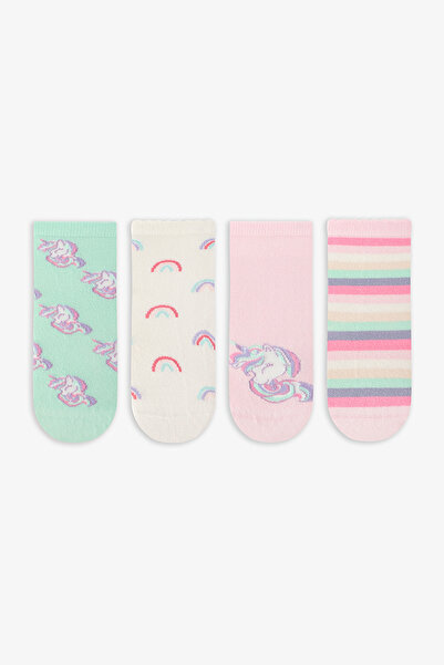 Penti Kız Çocuk Cutie Unicorn 4 Çift Soket Çorap