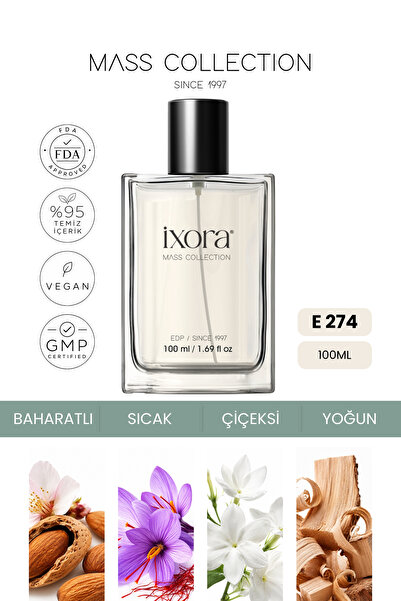 ixora E274 Casino Erkek Parfüm 100 ml