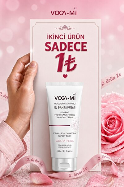 VOGAMI Onarıcı Ve Yoğun Nemlendirici El Ve Vücut Bakım Kremi 100ml. Yağlı His...