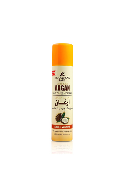 j.casanova بخاخ زيت شعر الارغان الذهب السائل من جيه كازانوفا - 200مل