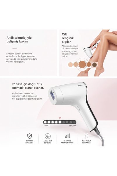 ROBX A05 Ipl 3 Milyon Atım Akıllı Cilt Tanıma Ultra Seri Atım 3 Başlık Bay&bayan Cihazı