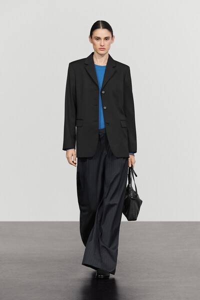Massimo Dutti %100 soğuk yün blazer