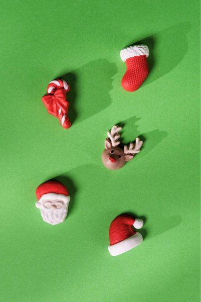 rufus concept Noel Mini Beşli Silikon Süsleme Kalıbı
