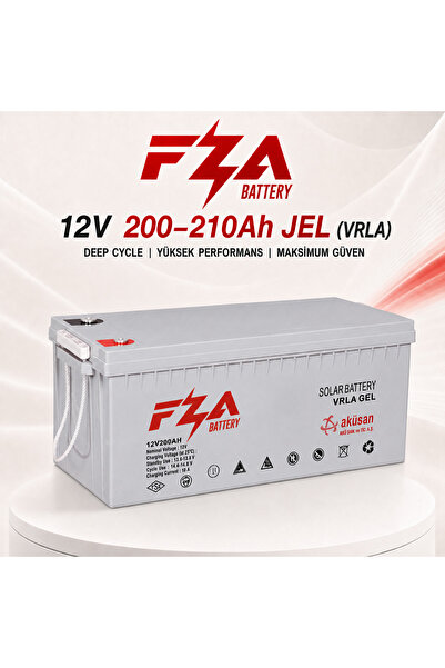 12 V 200-210 Ah Jel Akü