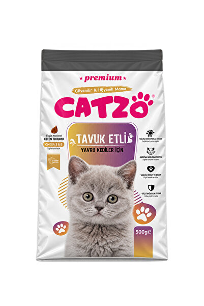 Tavuk Etli Yavru Kedi Maması 500 g