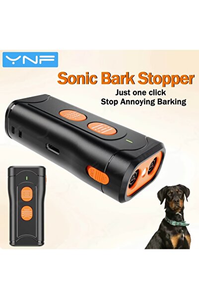 Choice black Ultrasonic Anti‑Barking Dog Deterrent, 40KHz Rechargeable Portab...