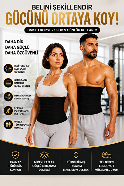 giyindegel 2M korzet sa pješčanim satom i omotom za struk, unisex trener za s...