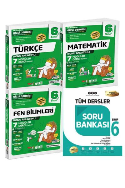 Gizli Yayınları 6.SINIF SET