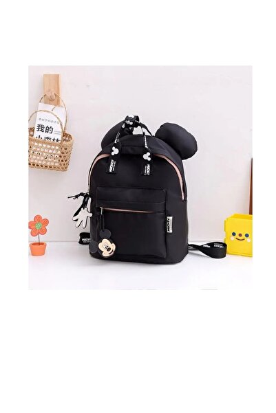 Zigver Kindergarten-Nursery-Colorful Children's Backpack 30X25Cm Black