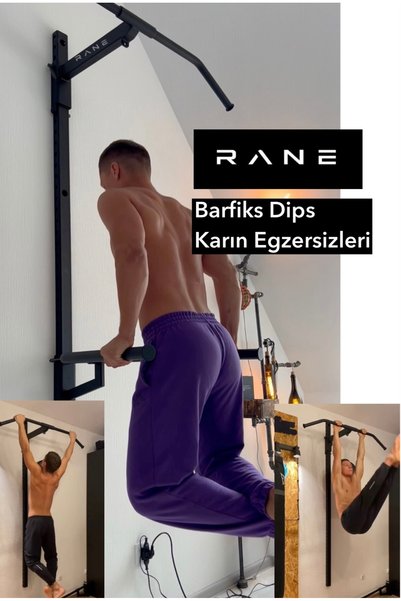 Rane Fitness Equipment Barfiks Dips Ayarlanabilen Ve Katlanabilir Şık Sağlam Ürün