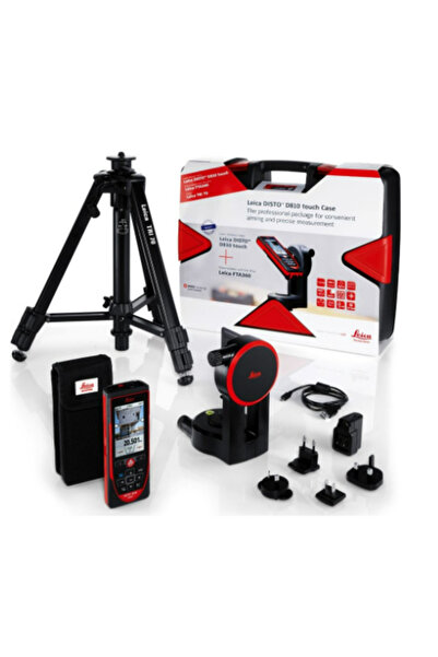 Leica DISTO D810 Touch Full Set Bluetooth ve Kameralı Lazer Metre (250 metre)