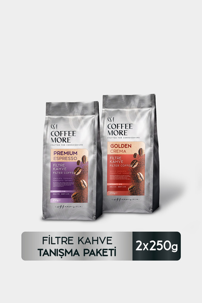 Filtre Kahve Tanışma Paketi 250 gr x 2 Adet
