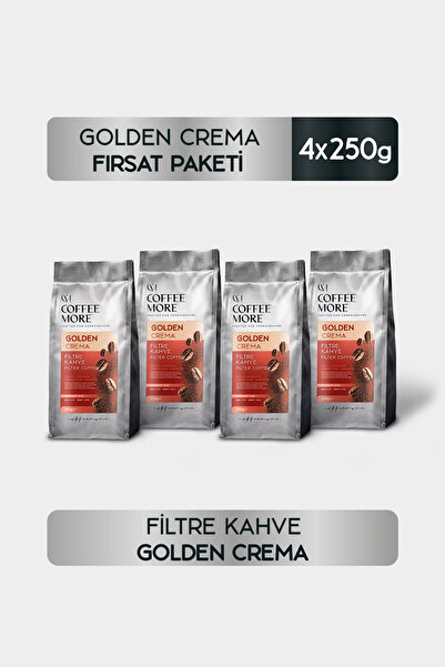 C.M Coffee More قهوة جولدن كريما المفلترة 250 جرام × 4 قطع