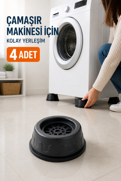 COZY SENSE Mobila si articole albe Suport pentru frigider, masina de spalat v...