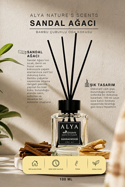 ALYA Nature's Scents Sandalwood Oda Kokusu 100 ml