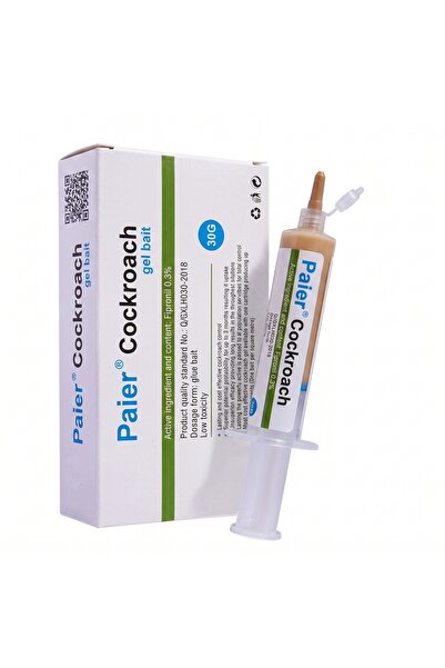 Paier Cockroach Gel Bait 30g - Fast Acting Syringe Injector / Bayer Cockroach...