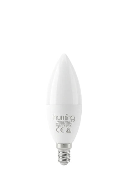 HOMİNG Homing E14 Led Ampul 7w 670 lm Güneş Işığı 3000K