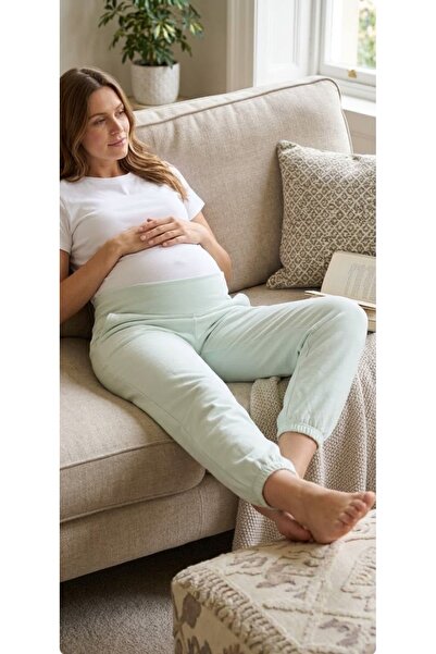Motherway Γυναικεία πράσινη φόρμα εγκυμοσύνης