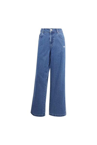 adidas Γυναικείο παντελόνι Φούτερ DENIM 3S PANT JD2574