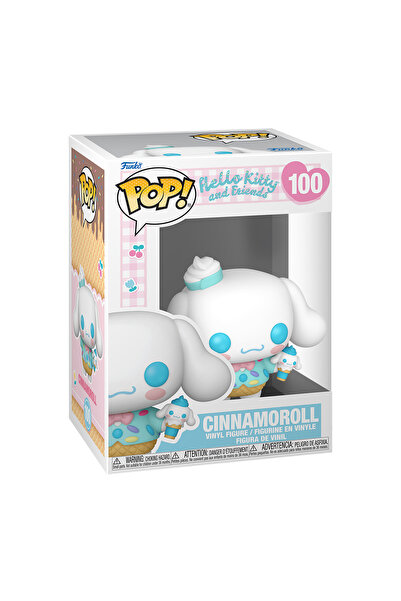 Funko Figurină de colecție din vinil Pop! Cinnamoroll cu înghețată #100, 8 cm