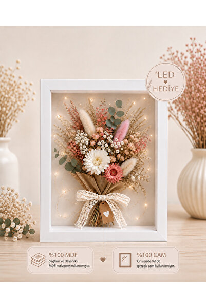 Sevcan sanat atölyesi 25X30X3 White Memory Frame, Memory Box, Memory Museum, ...