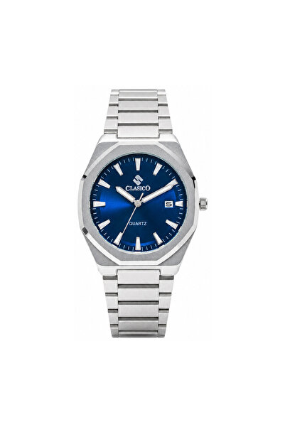 Clasico Legacy Men’s Analog Quartz Watch | Octagonal-Inspired Case, Date Disp...