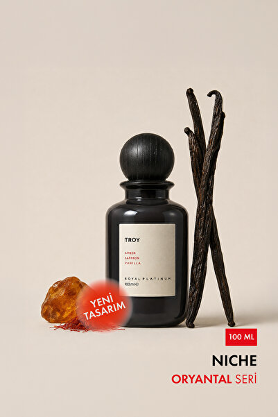 Royal Platinum Troy Unisex EXTRAIT DE PARFUM 100 ML Safran - Amber - Vanilya ...
