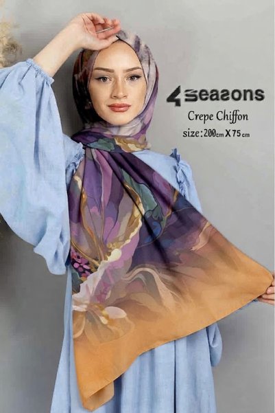 4seasons scarf Turban - Hijab -Scarf -Shawl