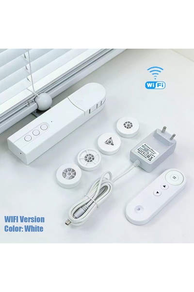 choice2 WIFI type-White WIFI Smart Blind Motor Zigbee Automatic Electric Roll...