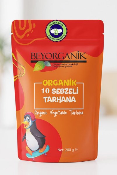 BEYORGANİK Organik 10 Sebzeli Tarhana (10 SEBZELİ) (PESTİSİT VE AFLATOKSİN ANALİZLİ) 200gr
