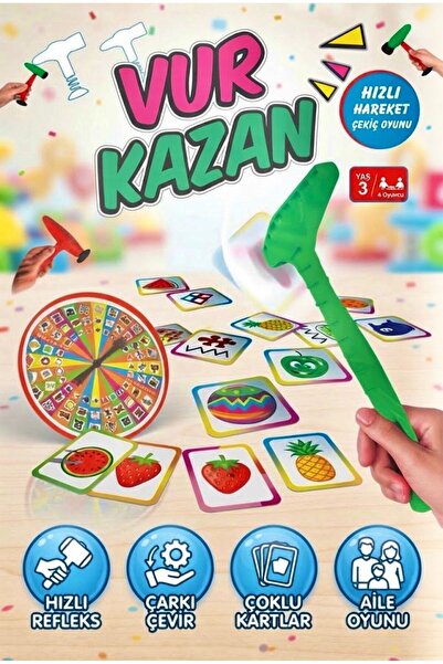 Tıfıl Toys Hit and win educational box game - skill and reflex game played at...