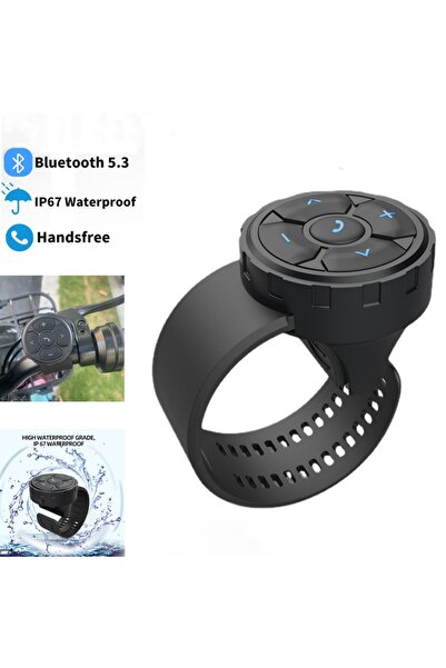 Choice Black Wireless Bluetooth 5.3 media Button Remote Controller Motorcycle...