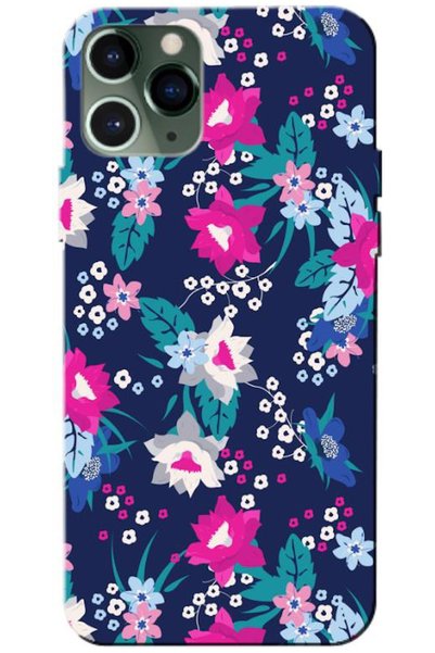 Zebana Apple iPhone 11 Pro Max Compatible Case Spring Flowers 3 Silicone Case...