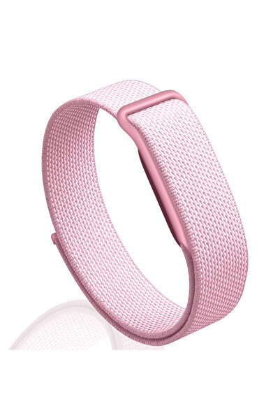 Choice7 pink Sport Nylon Braided Watch Strap for Google Replacement Strap Air...
