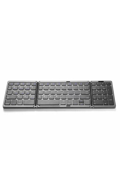 Choice1 kebidumei GR Tri-Fold Tri-Fold Bluetooth Keyboard Portable Mini Keybo...