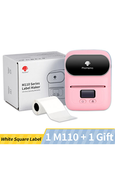Choice Pink M110 Phomemo M110 Self-adhesive Smart Thermal Label Printer for B...